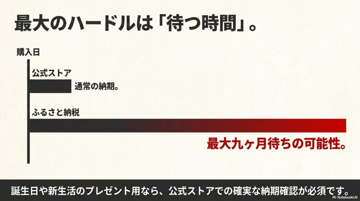 KISEKI包丁をふるさと納税で選ぶ際の納期と待ち時間の注意点