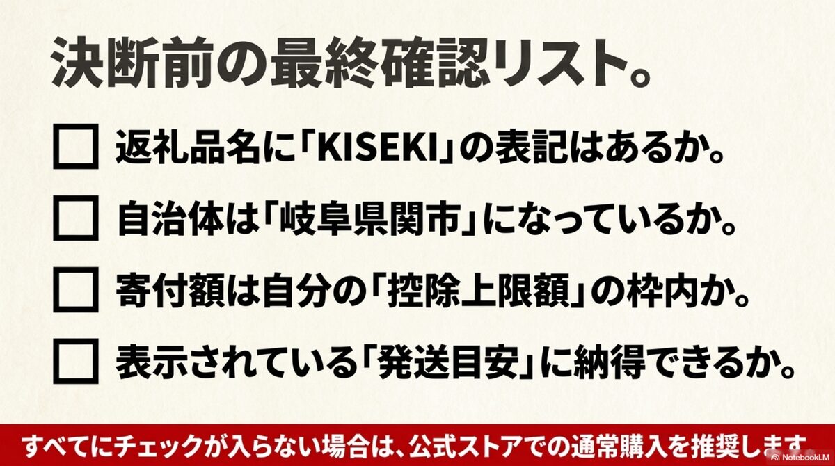 KISEKI包丁を申し込む前に確認したい返礼品名や自治体や発送目安