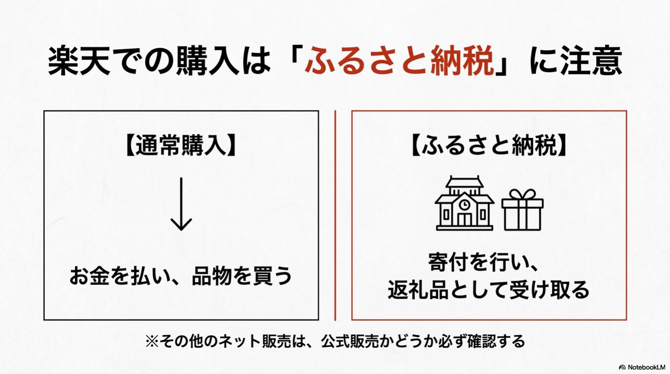 KISEKI包丁は楽天では通常購入とふるさと納税の違いに注意が必要