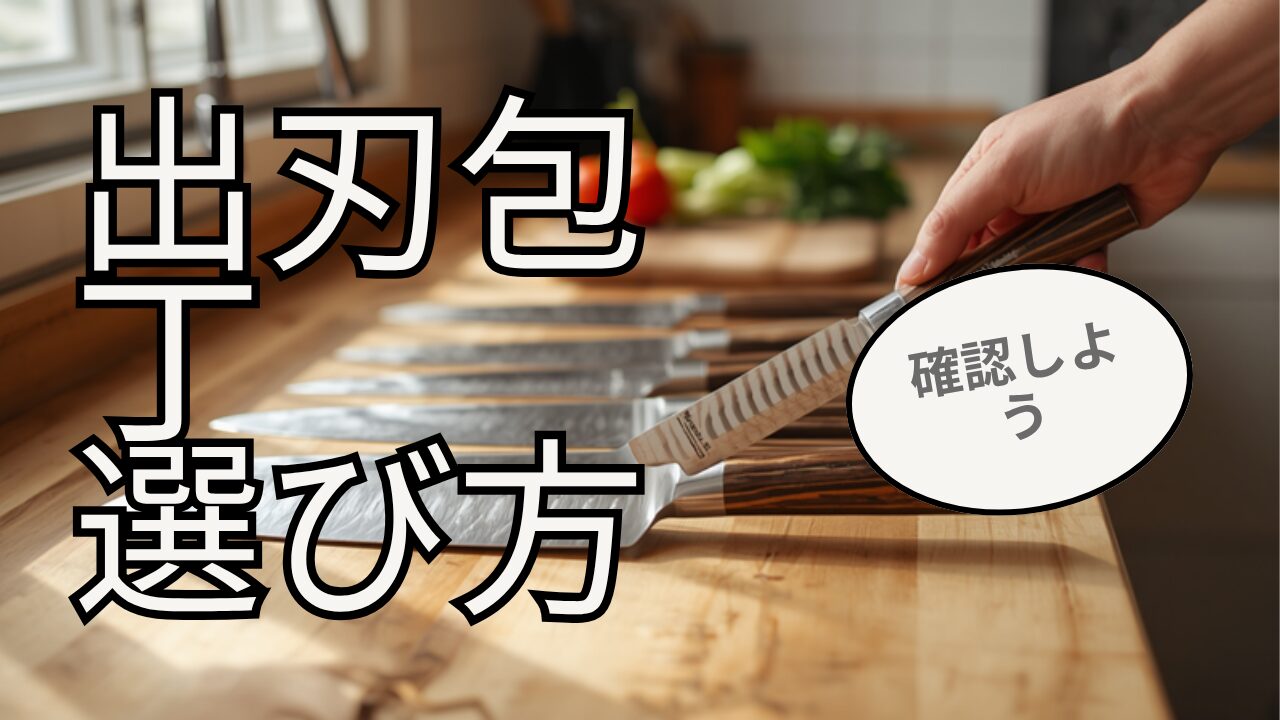 出刃包丁の選び方で失敗しないコツ